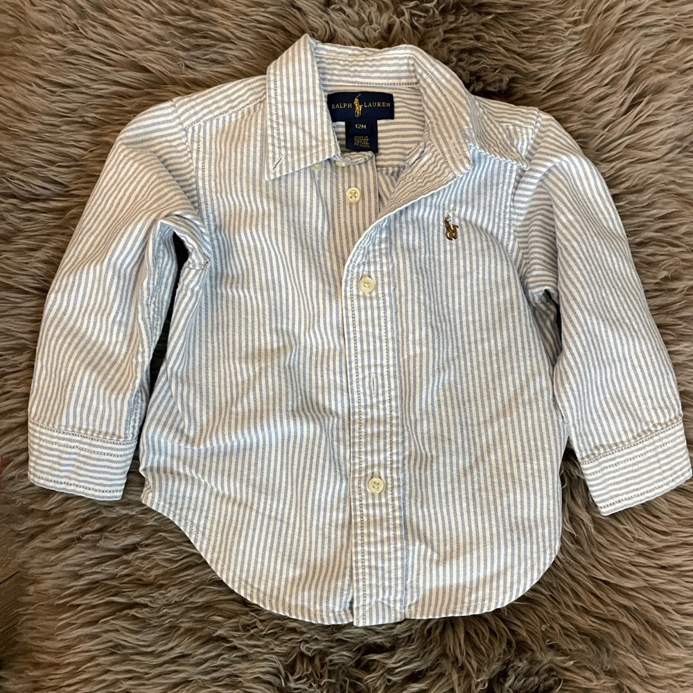Ralph Lauren Striped Oxford Shirt